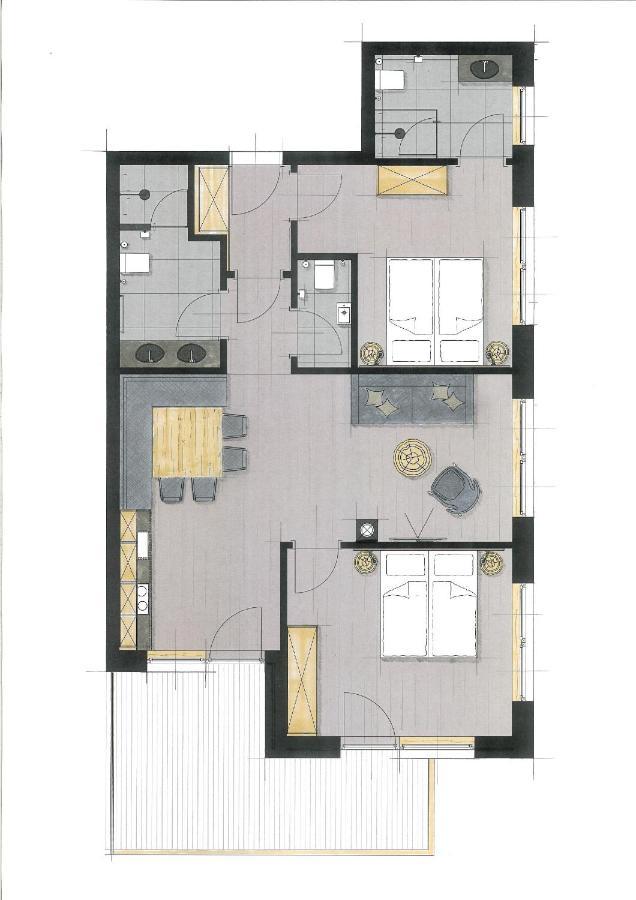 Schmiedhof Gut Apartment Grossarl Luaran gambar
